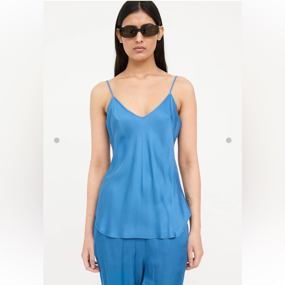 Nili Lotan - Satin Top & Pant Set